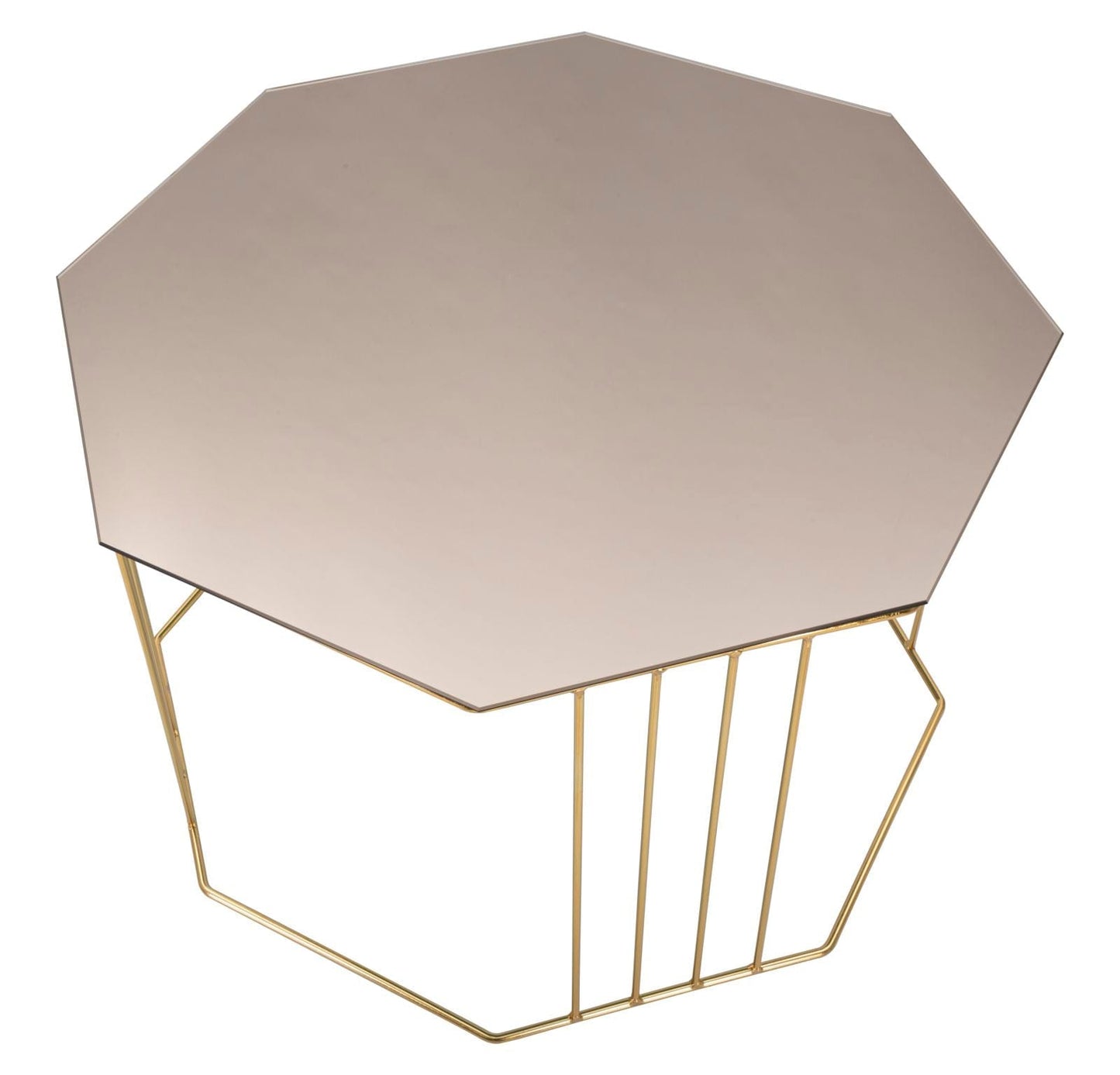 Mauro Ferretti COFFEE TABLE OCTAGON CM Ø 70X45