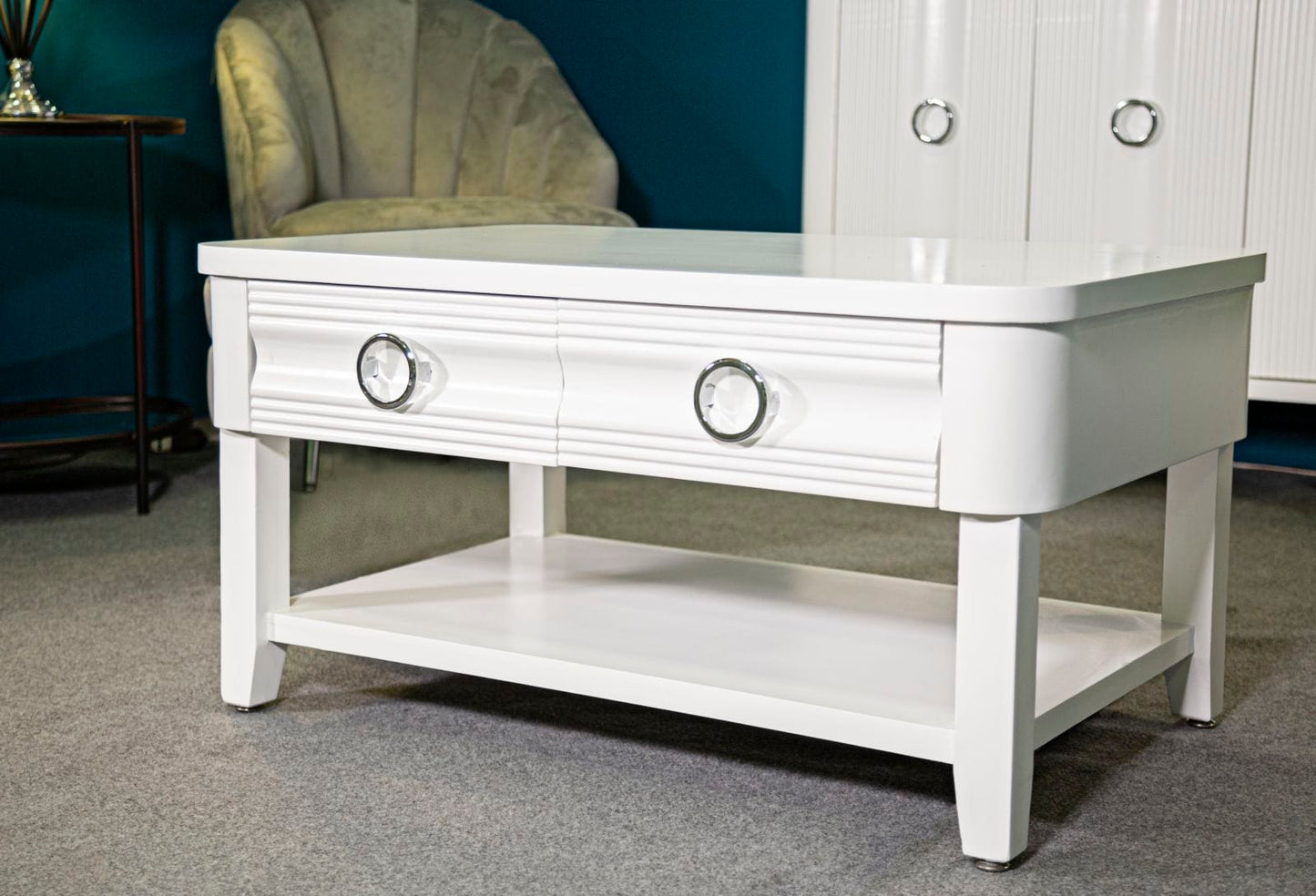 Mauro Ferretti COFFEE TABLE SHINE CM 90X60X47