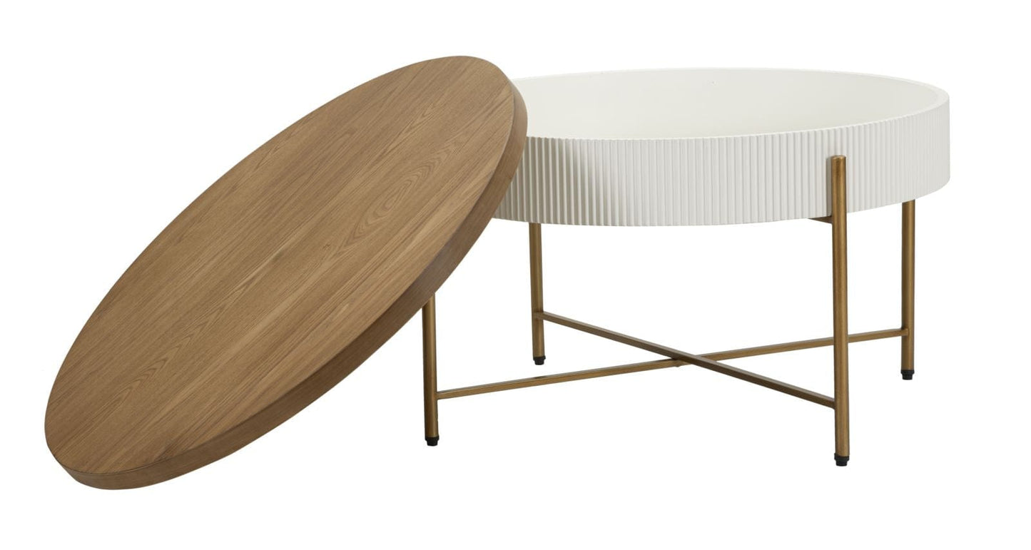 Mauro Ferretti COFFEE TABLE TOLOSA CM Ø 80X48