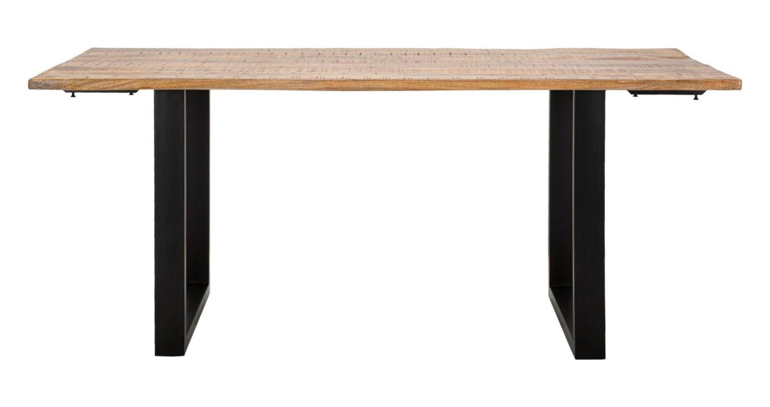 Mauro Ferretti DINING TABLE EDGE -EXTENDABLE- CM 180X90X77-TOTAL LENGHT 280 (MANGO WOOD)