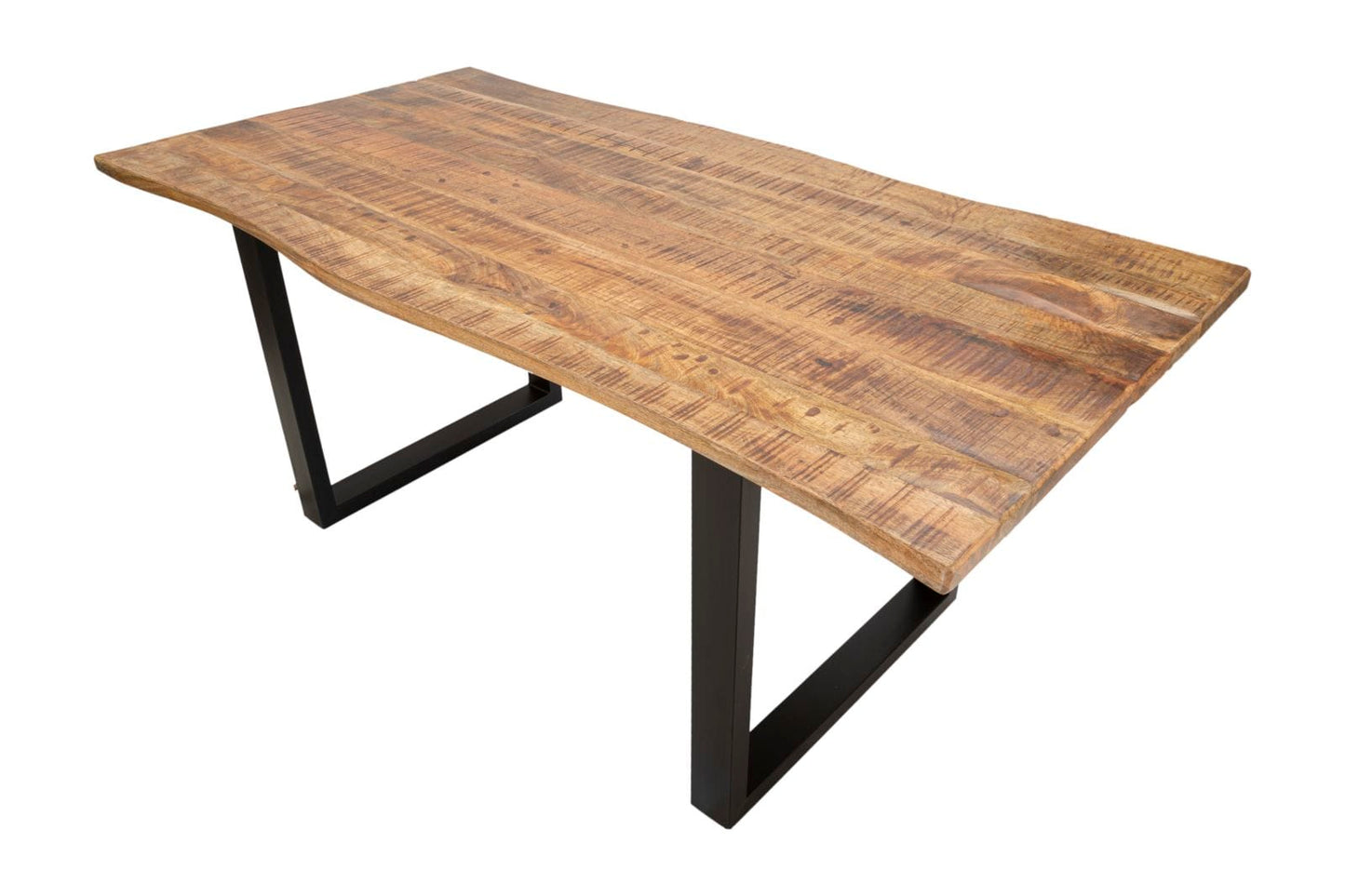 Mauro Ferretti DINING TABLE EDGE -EXTENDABLE- CM 180X90X77-TOTAL LENGHT 280 (MANGO WOOD)