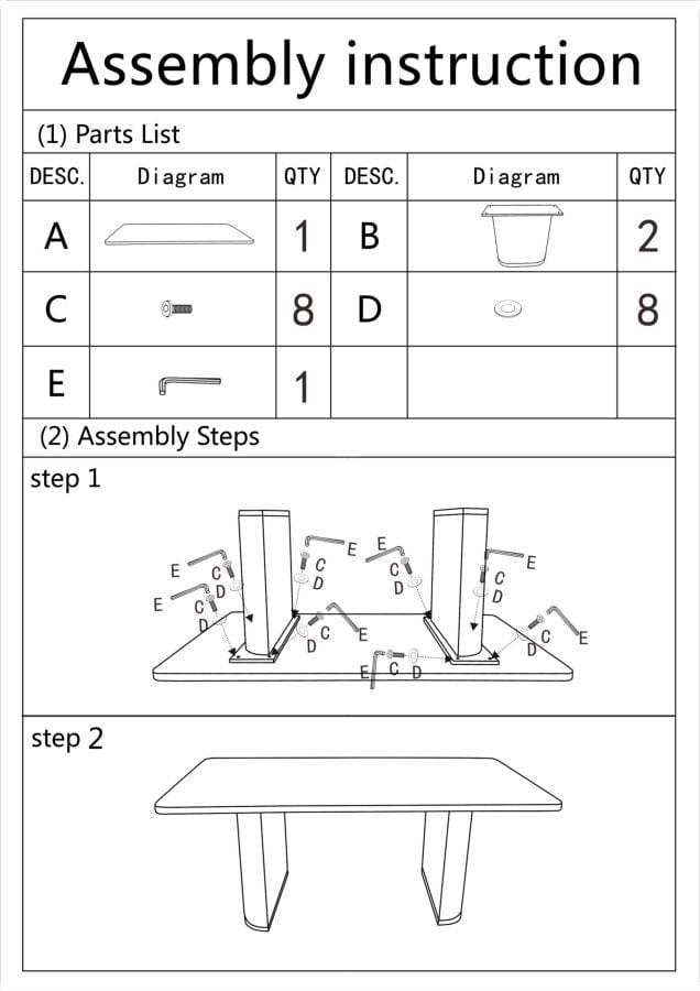 Mauro Ferretti DINING TABLE TOLOSA CM 180X90X76