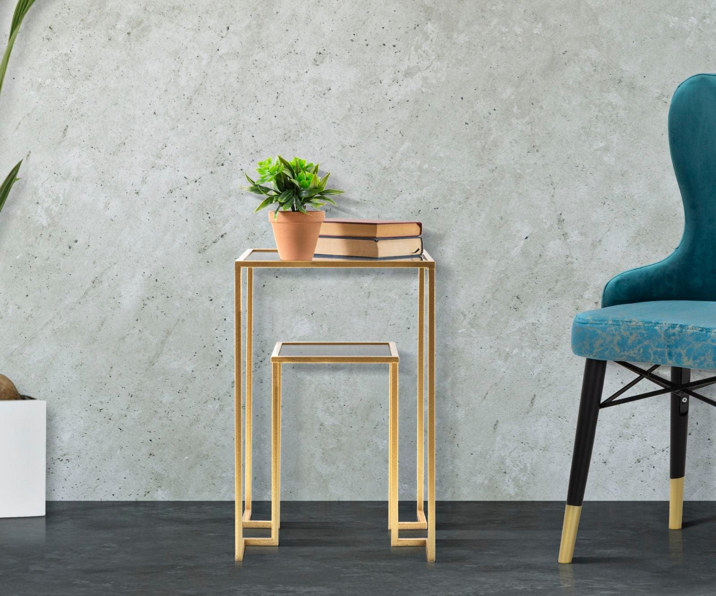 Mauro Ferretti END TABLE LEVEL CM 39X39X60