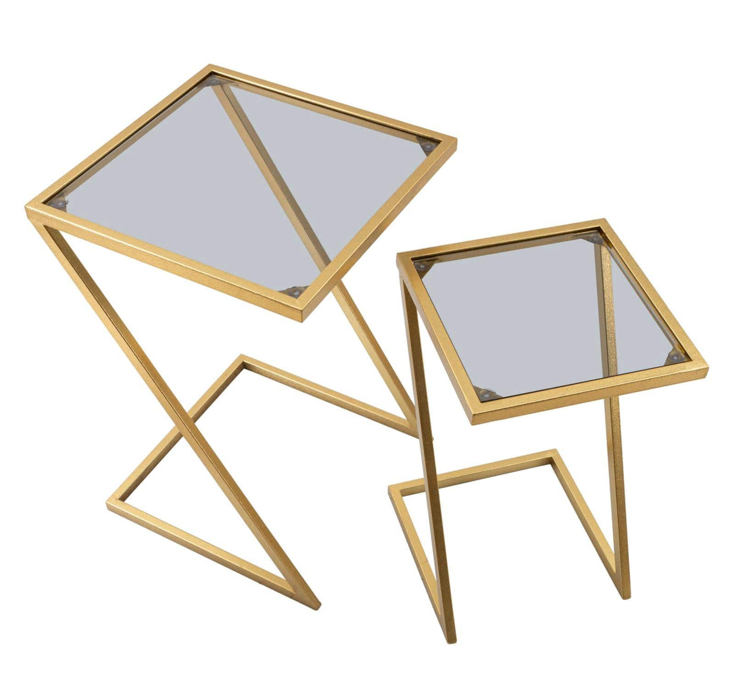 Mauro Ferretti END TABLE Z SET2PC CM 40X40X60-30X30X50