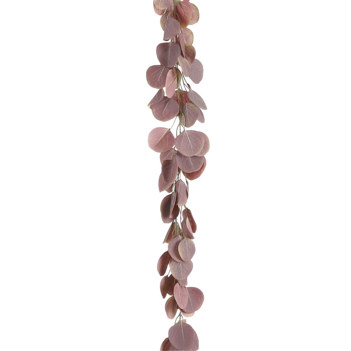 Mica Decorations Eucalyptus Kunstslinger - L180 cm - Roze