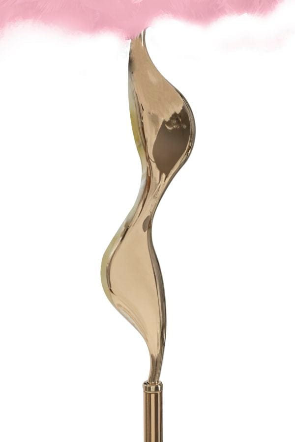 Mauro Ferretti FLOOR LAMP SLIM PINK CM Ø 50X165