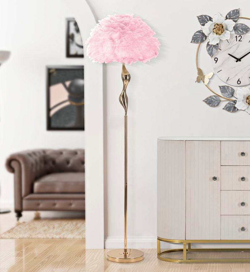 Mauro Ferretti FLOOR LAMP SLIM PINK CM Ø 50X165