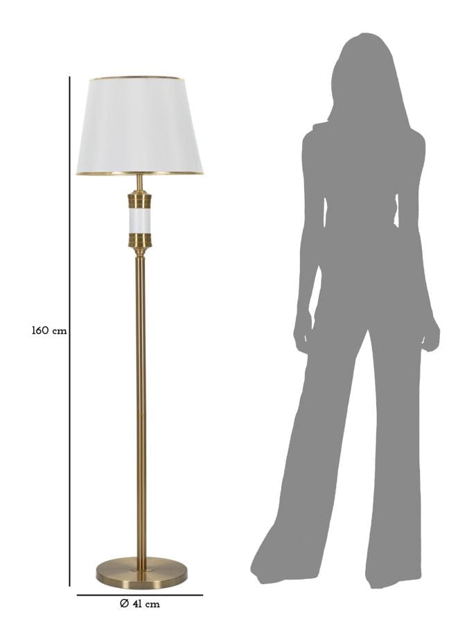 Mauro Ferretti FLOOR LAMP WHITY CM Ø 41X160