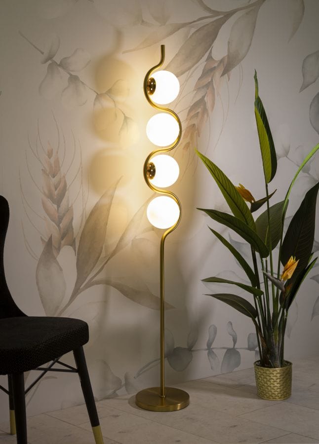 Mauro Ferretti FLOOR LAMPGLAMY S 4 LUCI CM Ø 25X165