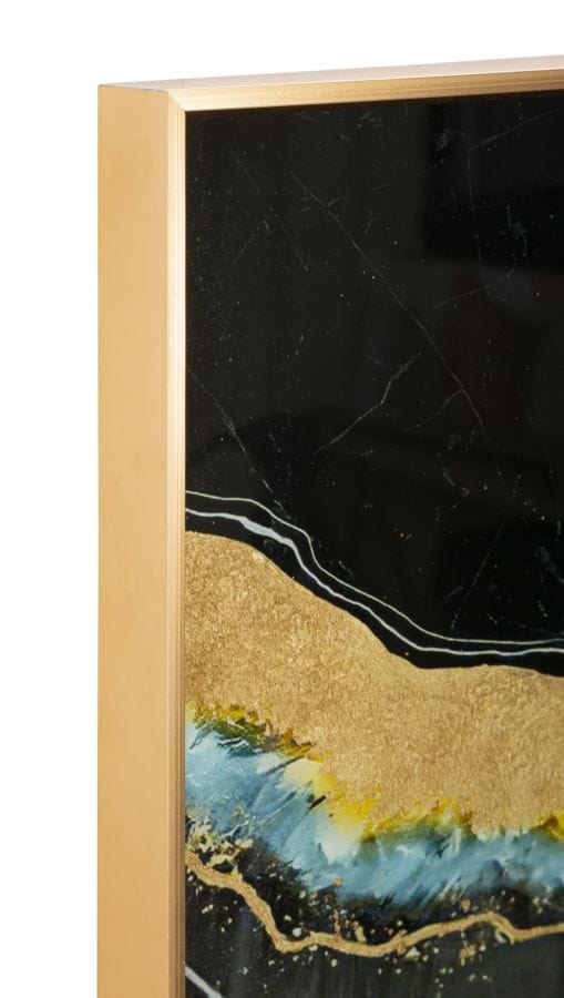 Mauro Ferretti GLASS WALL PANEL WITH FRAME
 DARKY CM 60X3,5X90