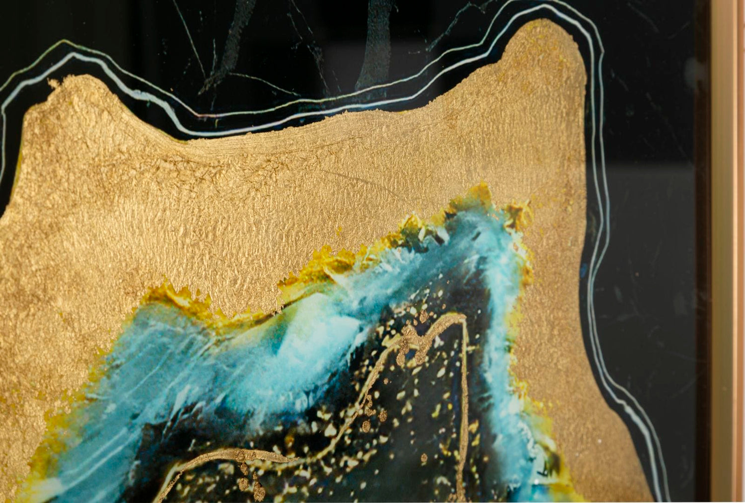 Mauro Ferretti GLASS WALL PANEL WITH FRAME
 DARKY CM 60X3,5X90