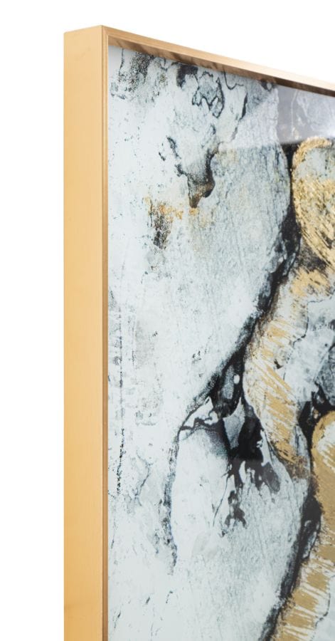 Mauro Ferretti GLASS WALL PANEL WITH FRAME GHOST CM 80X3,5X120