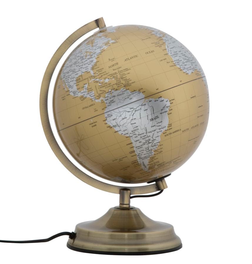 Mauro Ferretti GLOBE ORANGE C/LUCE CM Ø 25X38