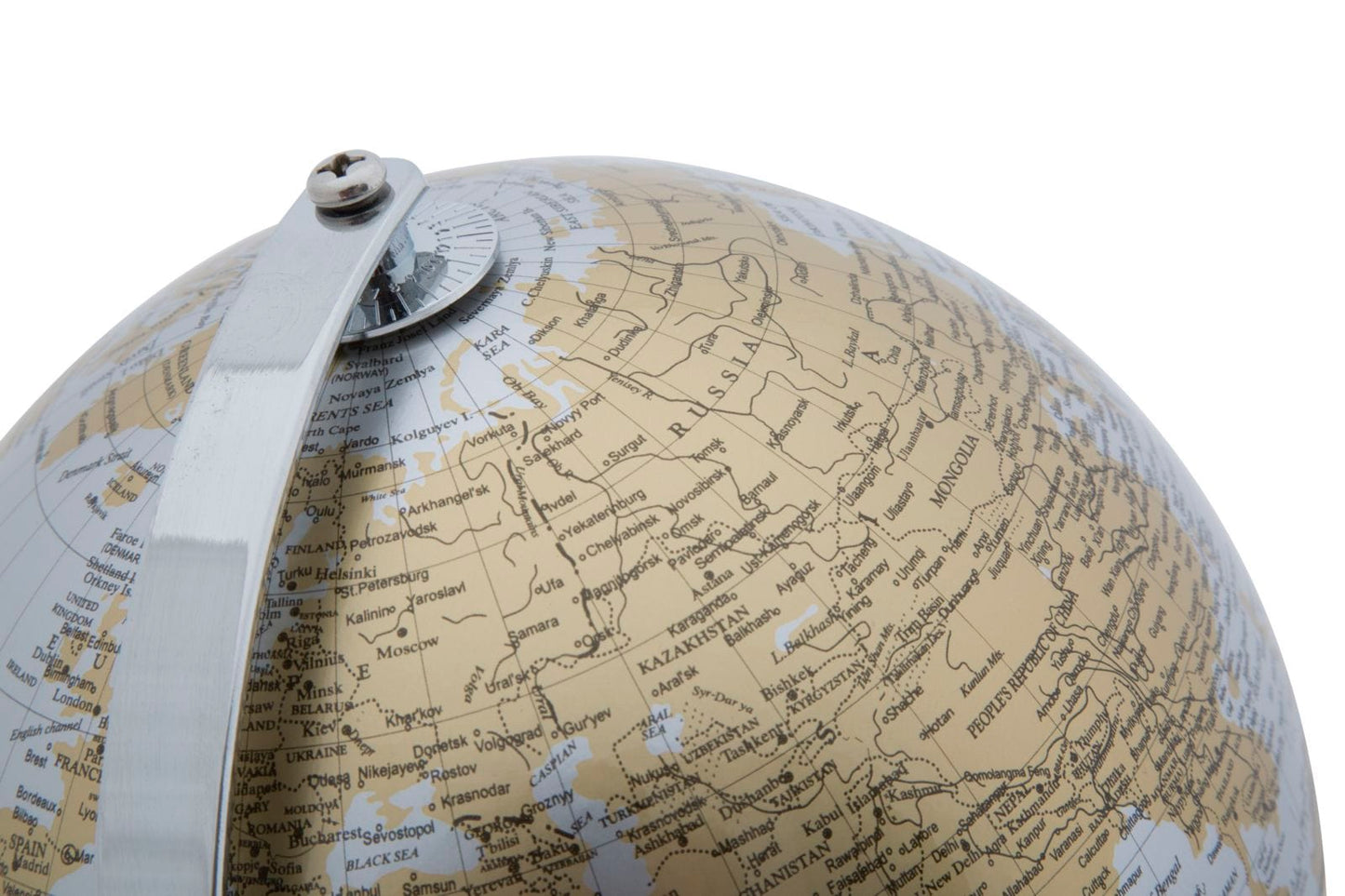 Mauro Ferretti GLOBE SILVER NEW CM Ø 20X28