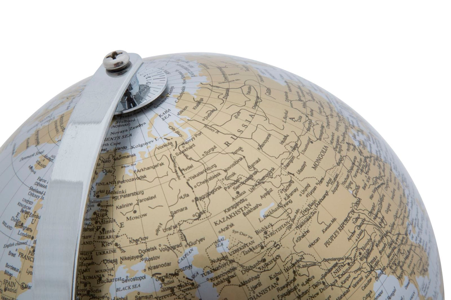 Mauro Ferretti GLOBE SILVER NEW CM Ø 20X28