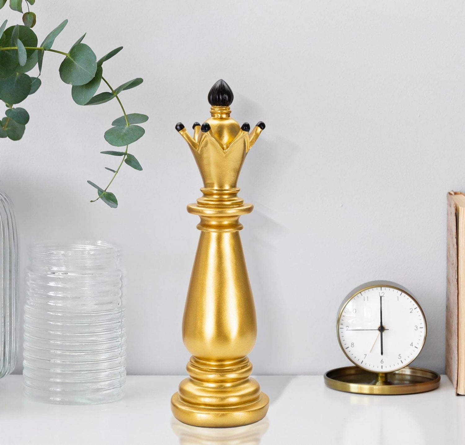 Mauro Ferretti GOLD AND BLACK BISHOP CM Ø 12,5X38,5