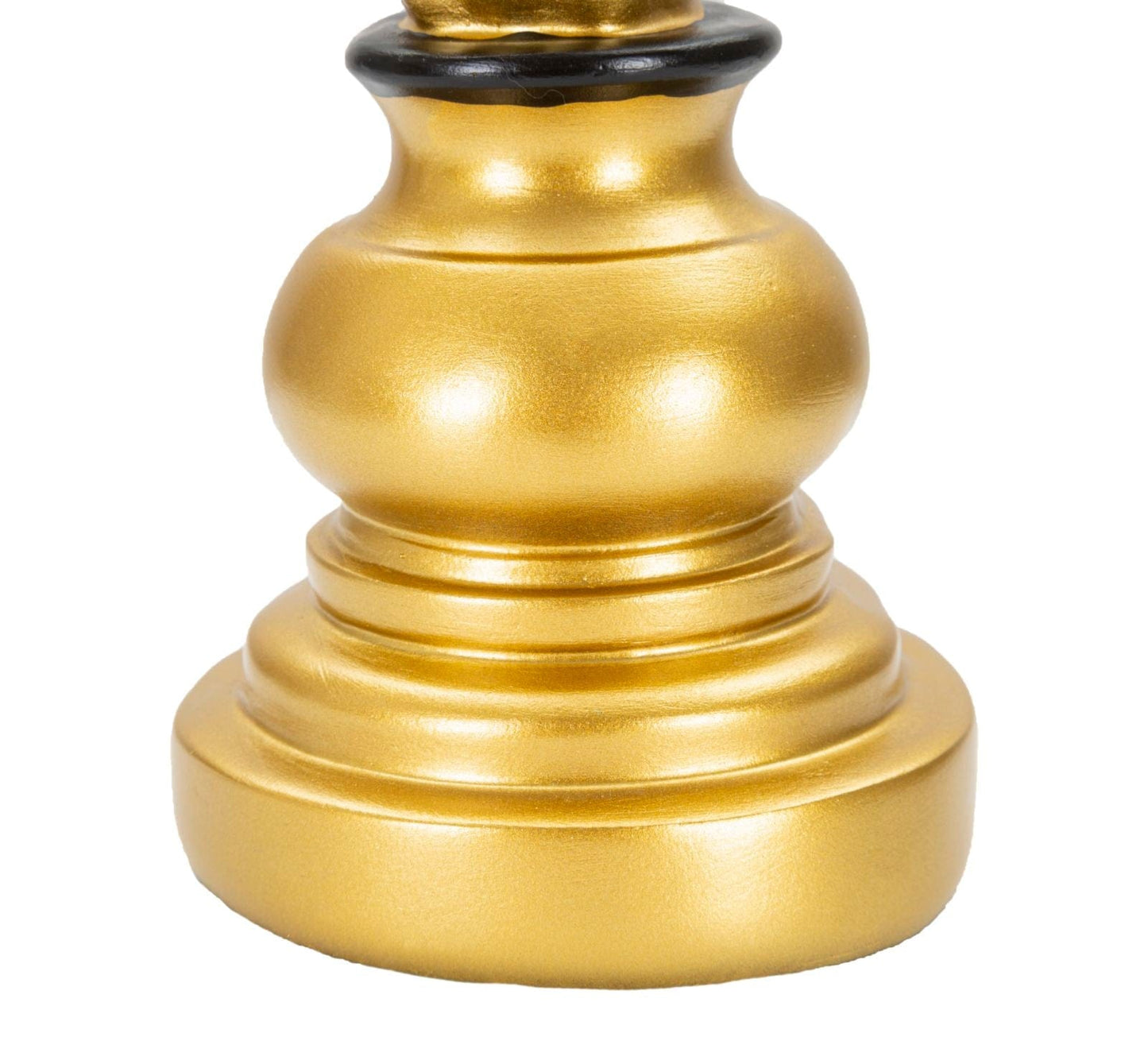 Mauro Ferretti GOLD AND BLACK HORSE CM 14X11X27