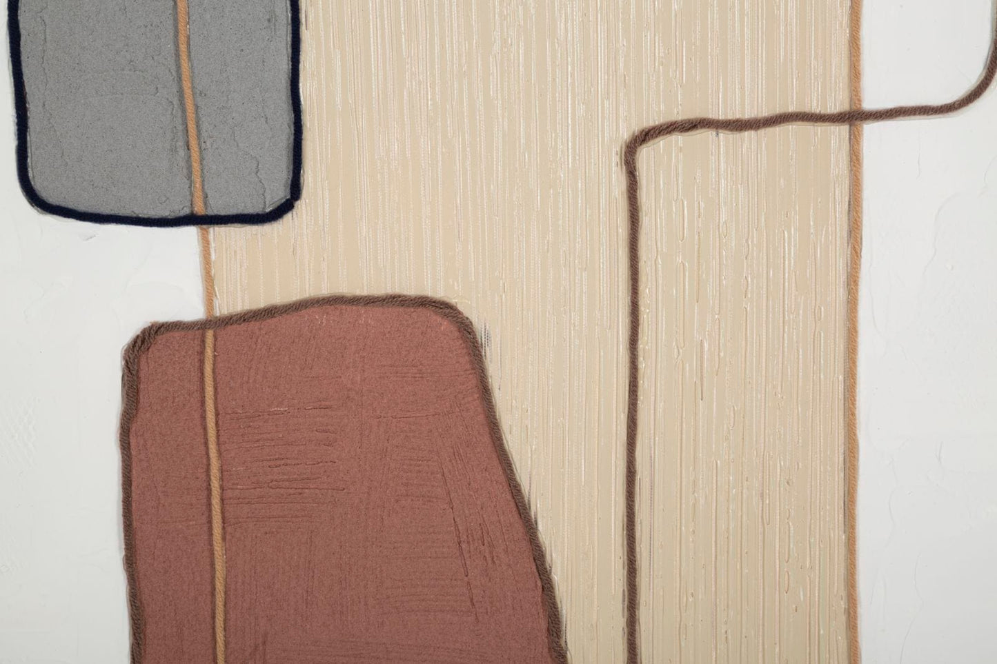 Mauro Ferretti HANDMADE WALL PAINTING PAINT -B- CM 80X2,8X100