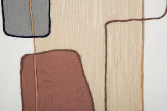 Mauro Ferretti HANDMADE WALL PAINTING PAINT -B- CM 80X2,8X100