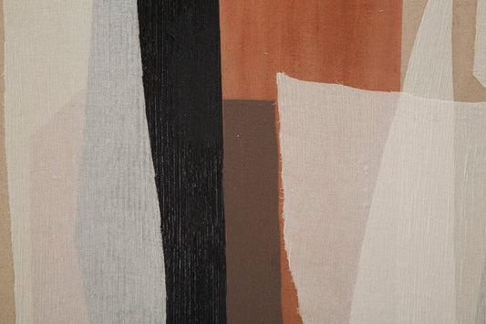 Mauro Ferretti HANDMADE WALL PAINTING REDY -B- CM 80X2,8X100