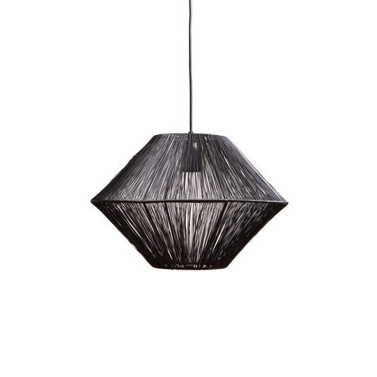 1304 Design Hanglamp CHARLY mat zwart Ø40x27cm