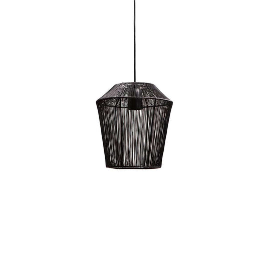 1304 Design Hanglamp MILA mat zwart Ø33x36cm