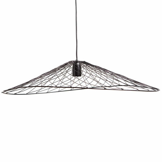 1304 Design Hanglamp OLIVER mat zwart 70x60x15cm