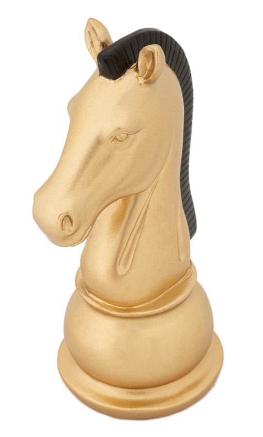 Mauro Ferretti HORSE GOLD AND BLACK CM 10,5X8,5X19