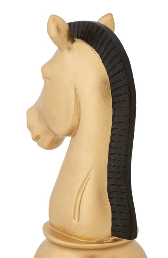 Mauro Ferretti HORSE GOLD AND BLACK CM 10,5X8,5X19
