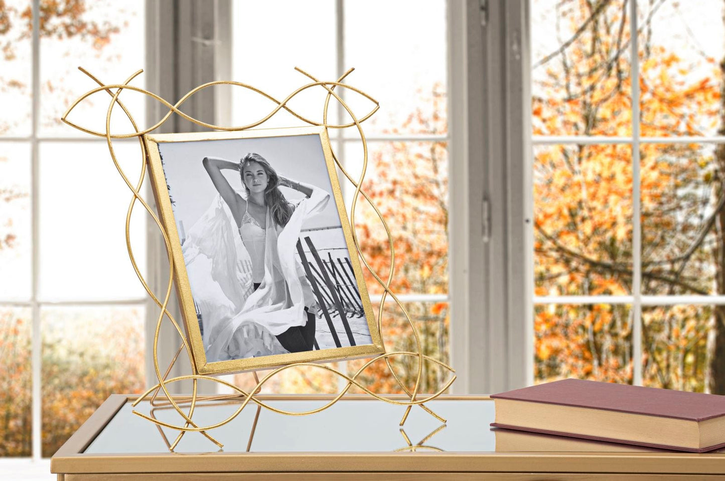 Mauro Ferretti IRON FRAME GLAM X CM 35,5X15X37 (PHOTO SIZE 20X25)