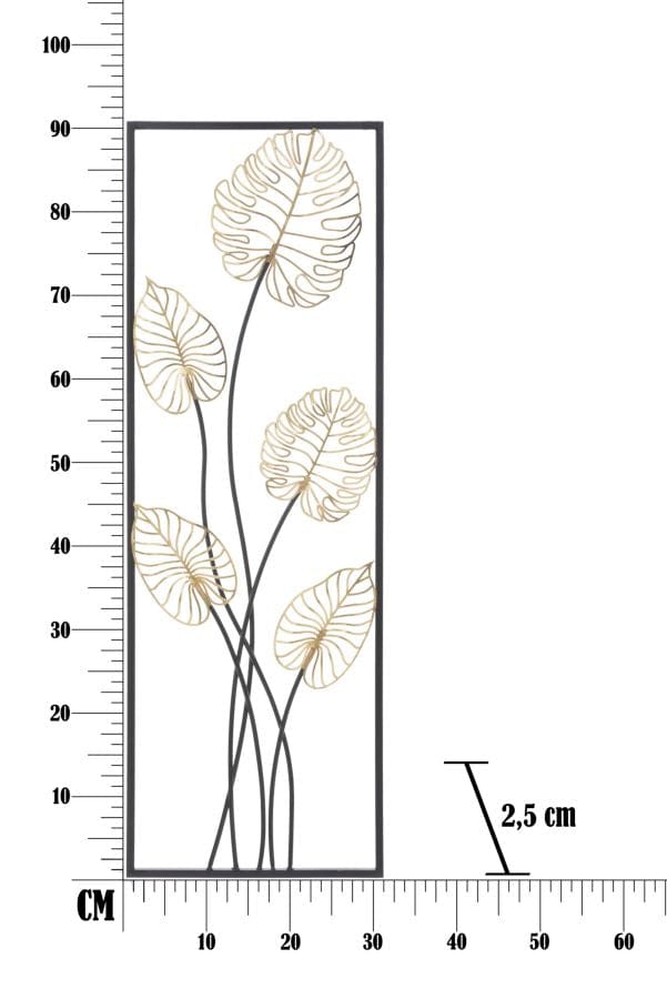 Mauro Ferretti IRON PANEL LUXY -B- CM 31X2,5X90