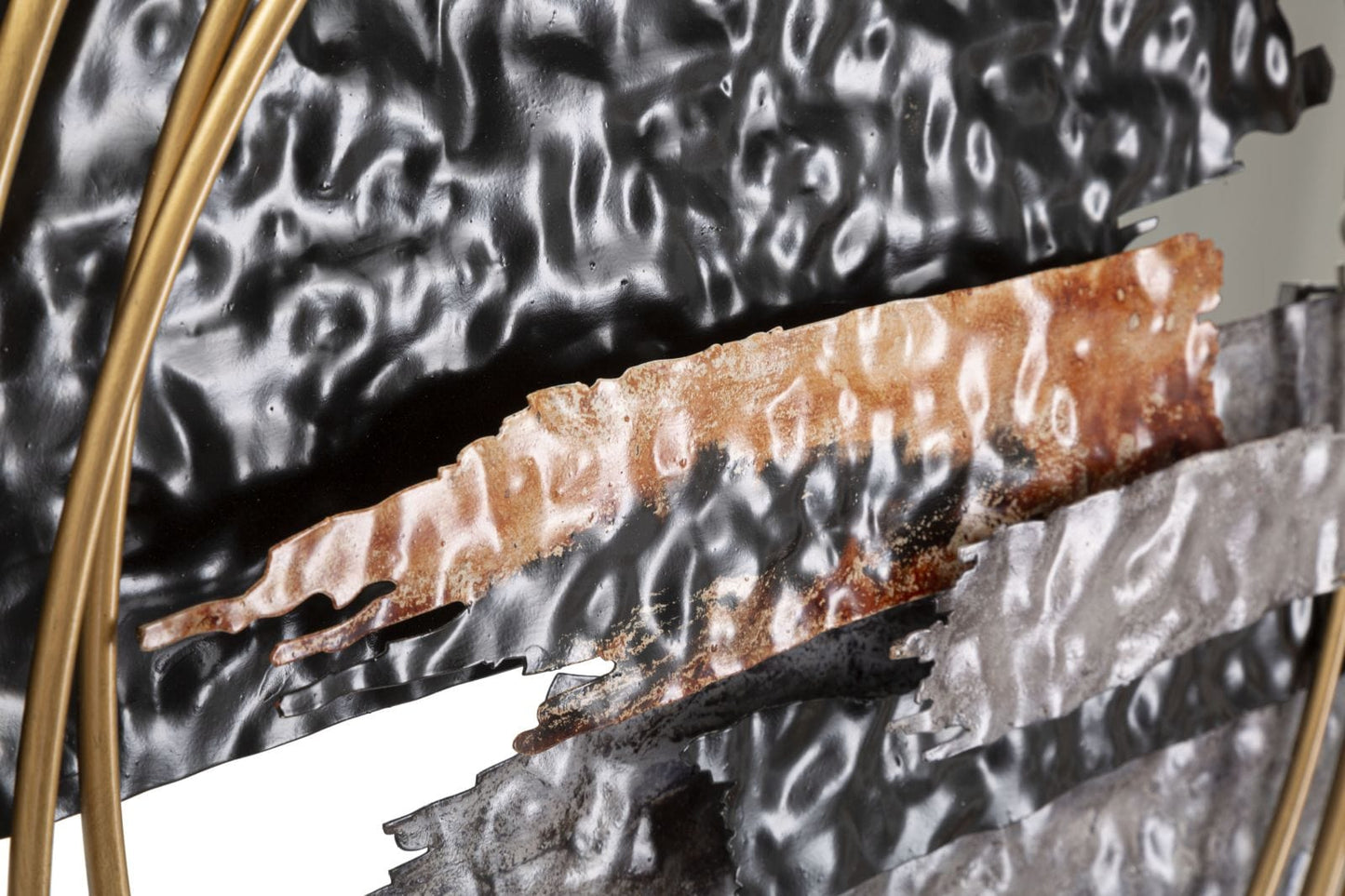 Mauro Ferretti IRON WALL PANEL ART CM 144,8X8,3X64,1