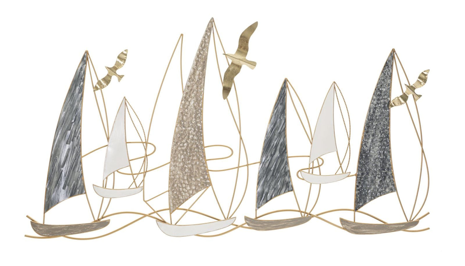 Mauro Ferretti IRON WALL PANEL BOAT LIGHT CM 123,8X5,1X69,9