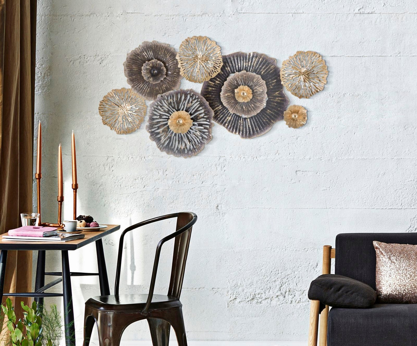 Mauro Ferretti IRON WALL PANEL BROWNY -B- CM 96,5X5,7X51