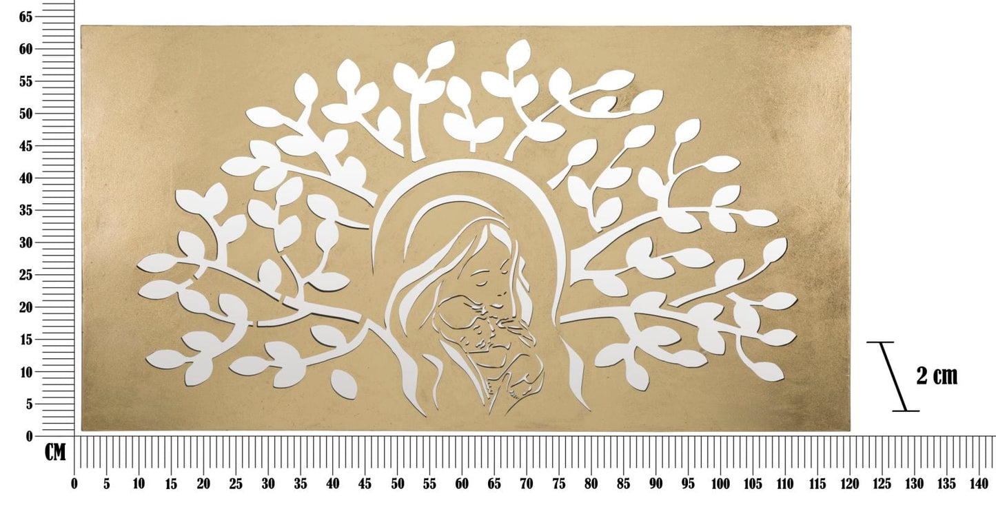 Mauro Ferretti IRON WALL PANEL GOLD CM 120X2X64