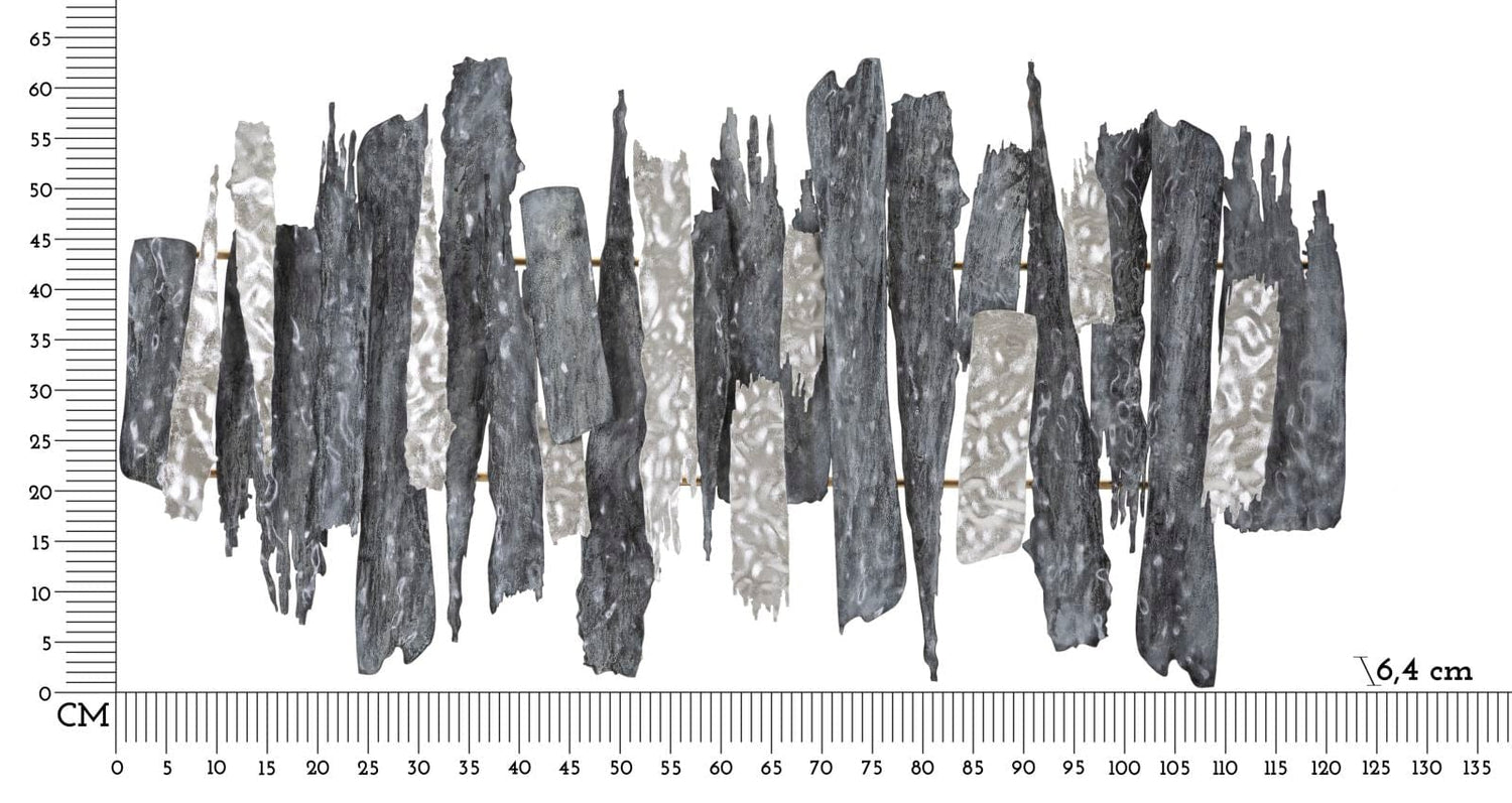 Mauro Ferretti IRON WALL PANEL SCULPT CM 122,6X6,4X62,9