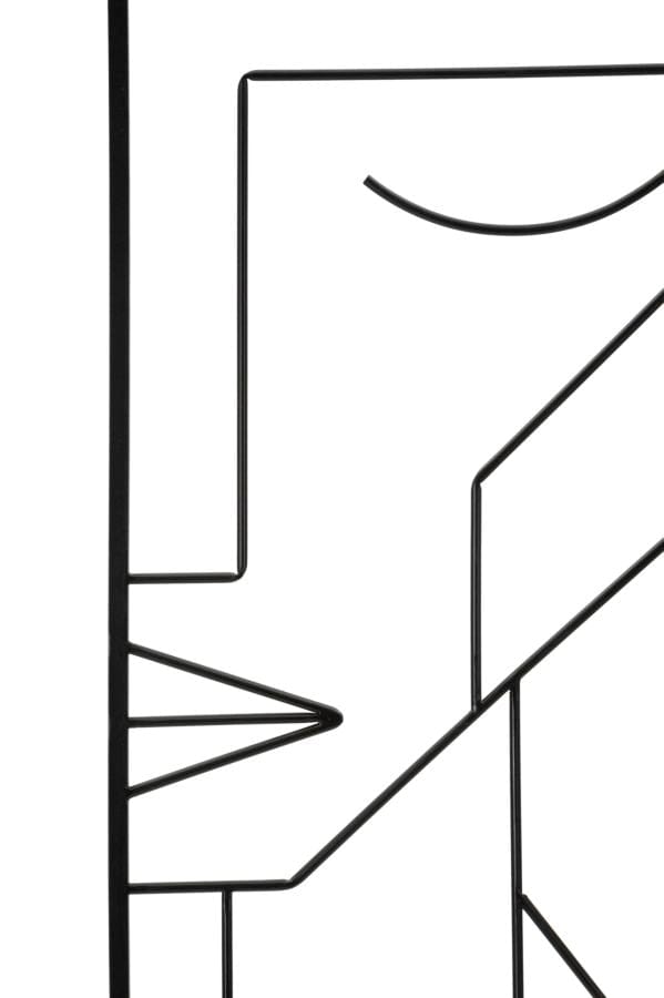 Mauro Ferretti IRON WALL PANEL TRIBAL SIMPLY SET 2PCS CM 60X1X80