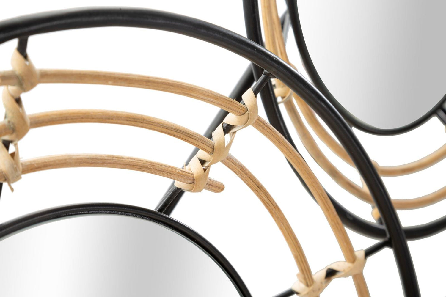 Mauro Ferretti IRON WALL PANEL WITH MIRRORS OPORTO CM 111X9,5X59