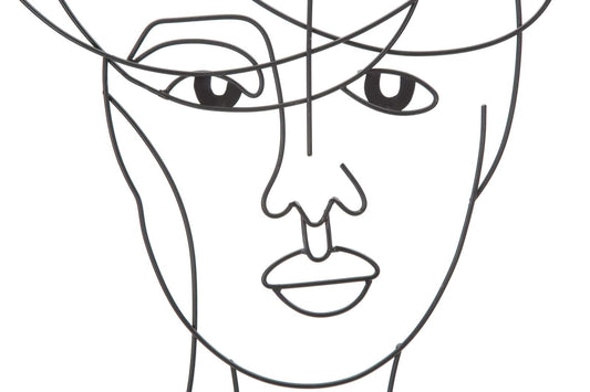 Mauro Ferretti IRON WALL PANEL WOMAN SIMPLY SET 2PCS CM 60X1X80