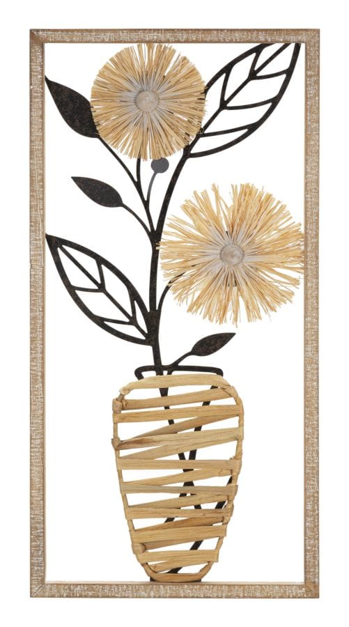 Mauro Ferretti IRON/WOOD WALL PANEL VASO CM 40X3,5X80