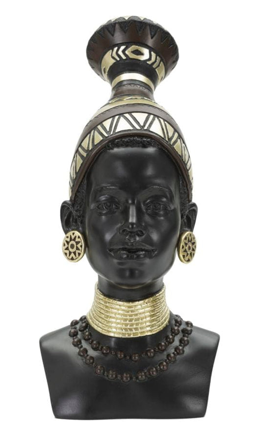 Mauro Ferretti MASSAI WOMAN TRIBE CM 23X19X38,5
