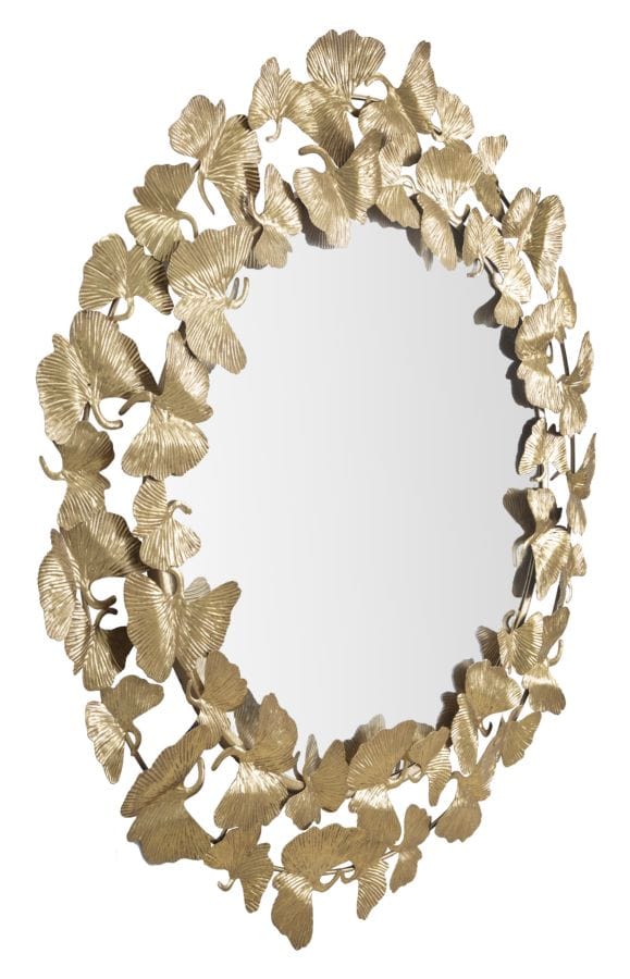 Mauro Ferretti MIRROR LEAF ROUND CM Ø 87X2,5