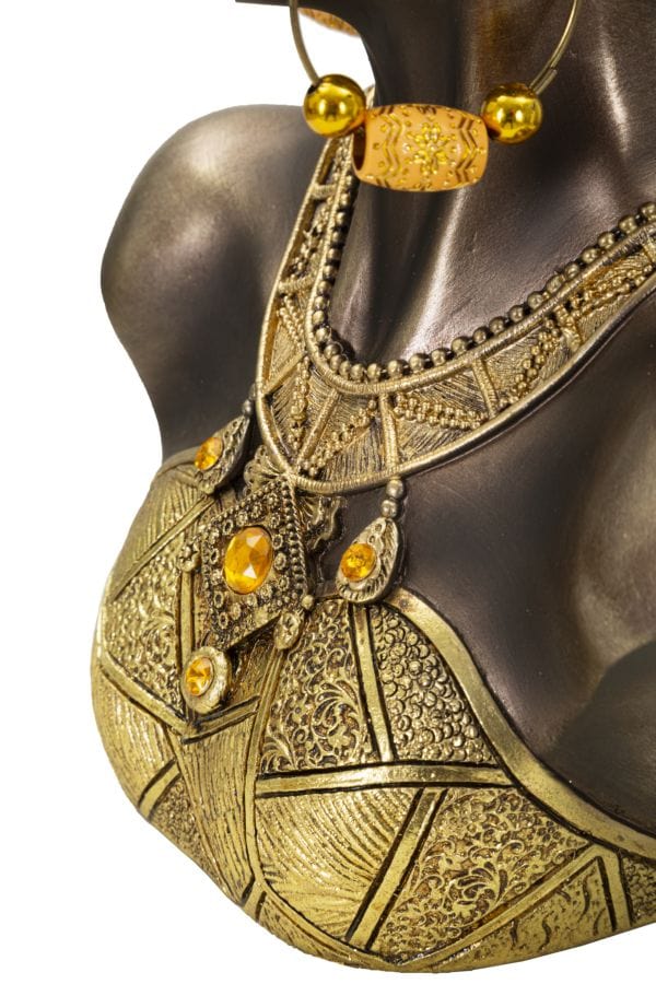 Mauro Ferretti MUMBASA STATUE CM 21X15X34