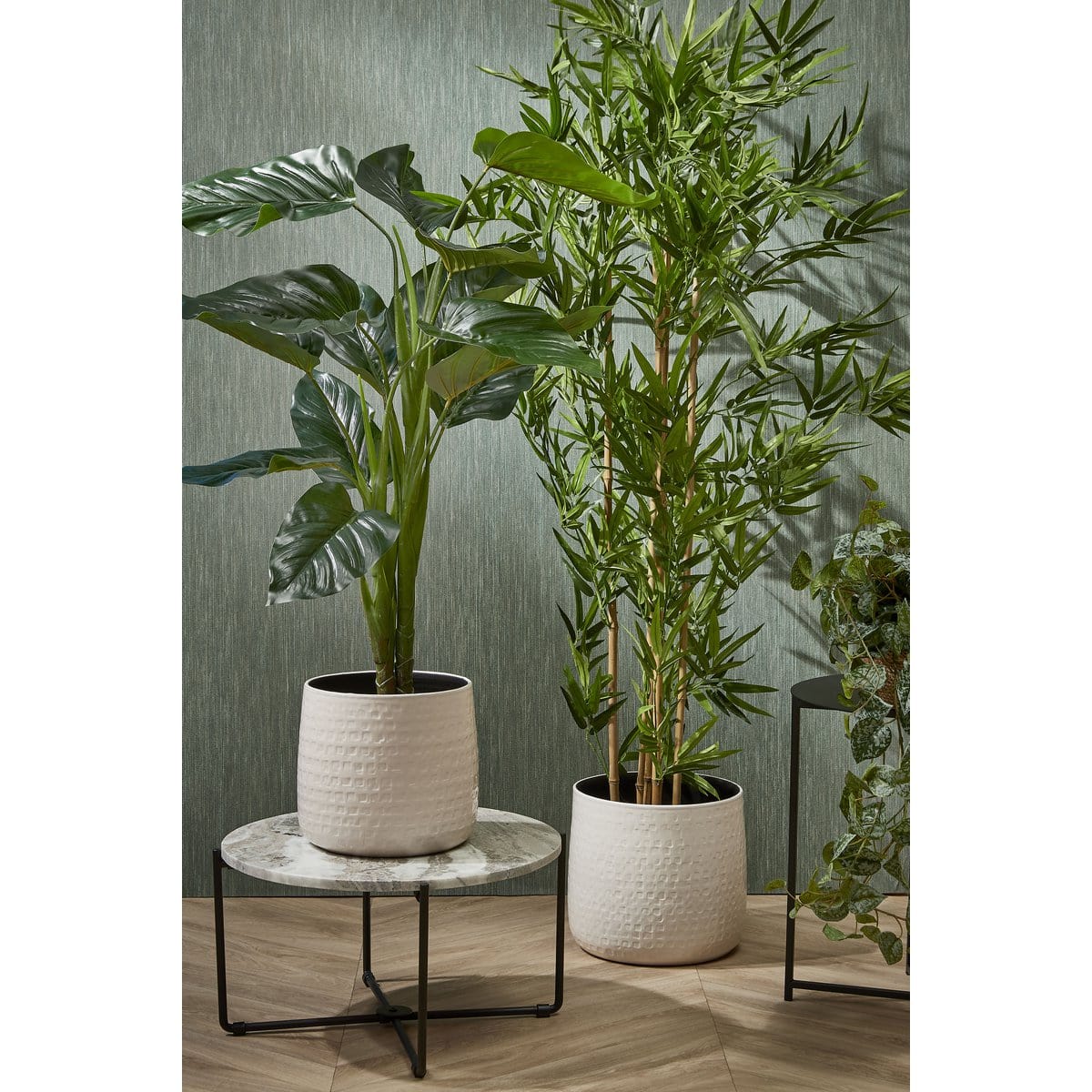 Mica Decorations Philodendron Kunstplant - H100x Ø70 cm - Groen