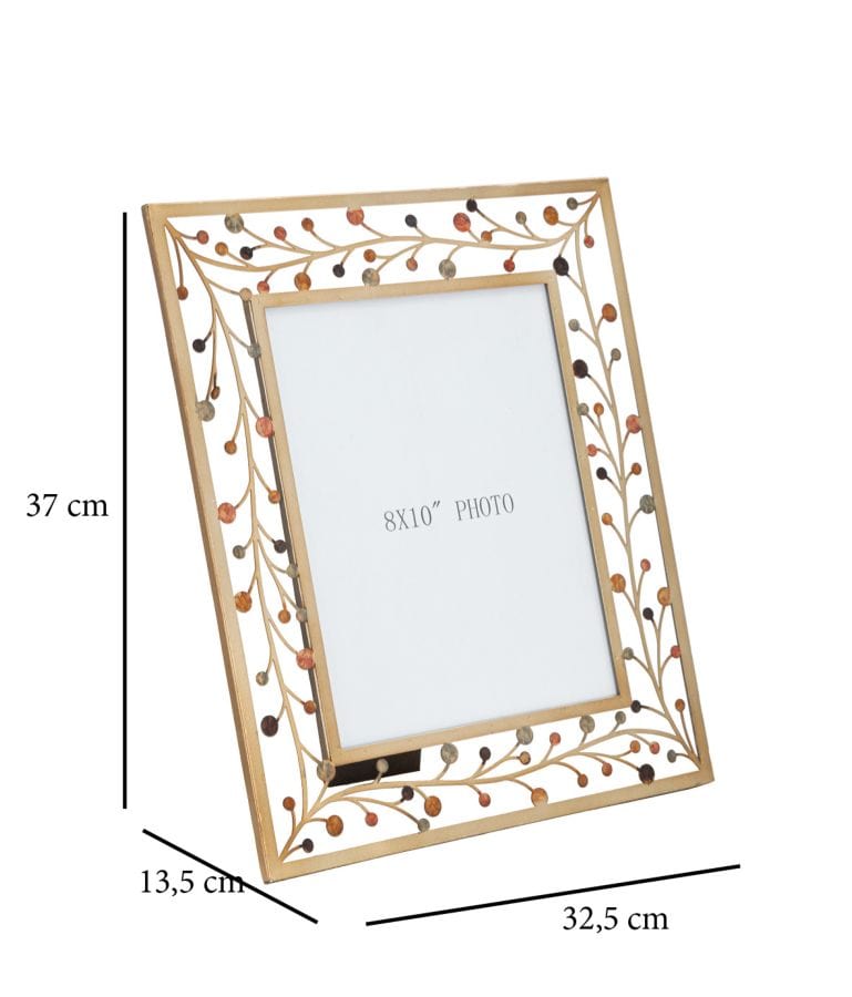Mauro Ferretti PHOTO FRAME BIXY CM 32,5X13,5X36,2 (INSIDE SIZE CM 20X25)