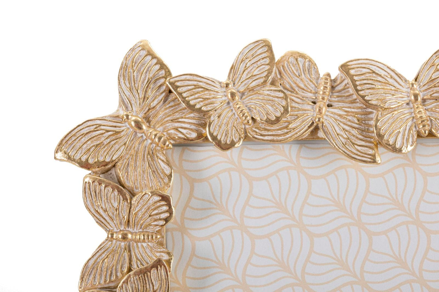 Mauro Ferretti PHOTOFRAME FARFALLE GLOD CM 27,5X2,6X32,5 (INSIDE PHOTO SIZE CM 20X25)