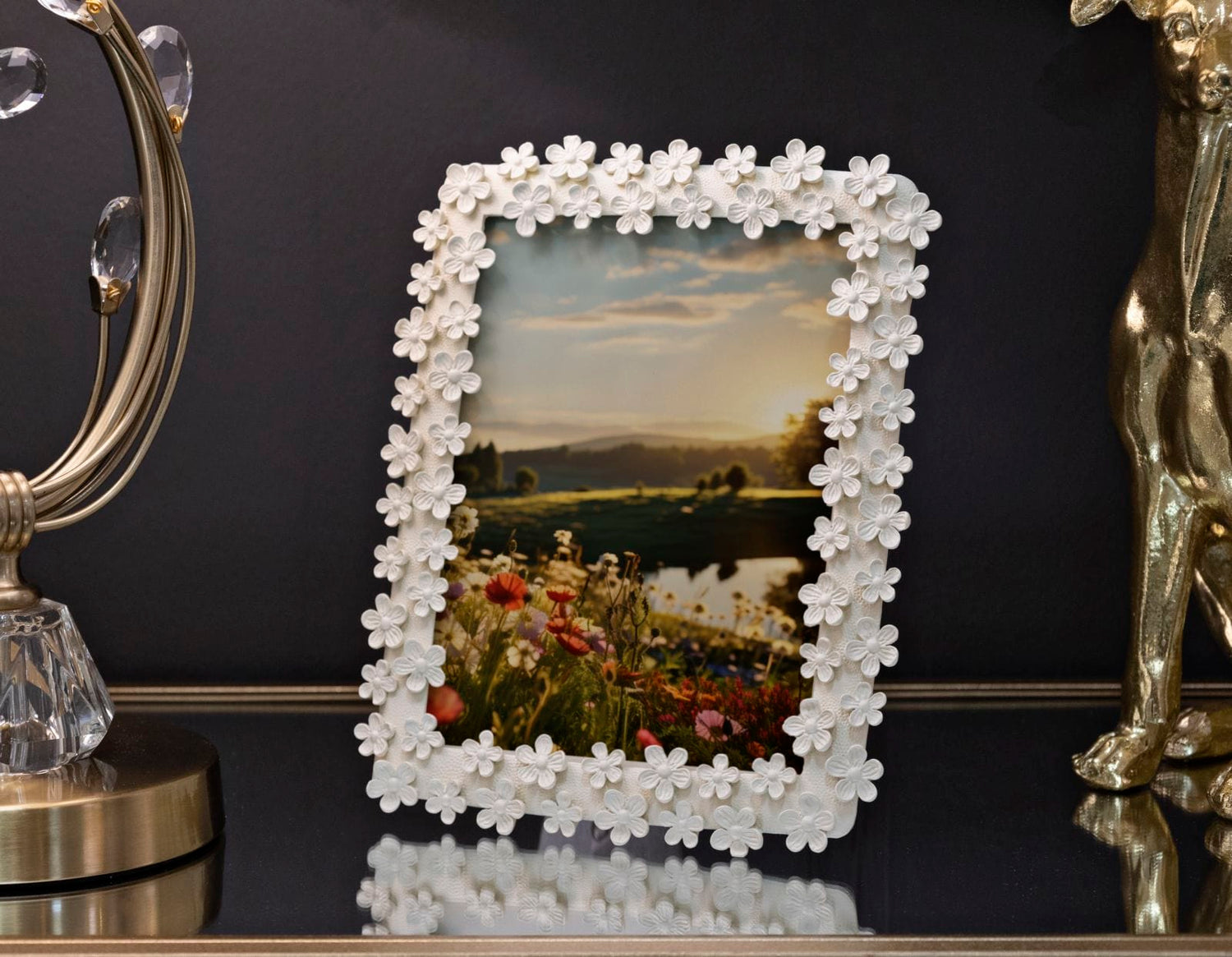 Mauro Ferretti PHOTOFRAME FILLY CM 20X2X25 (INSIDE PHOTO SIZE CM 15X20)