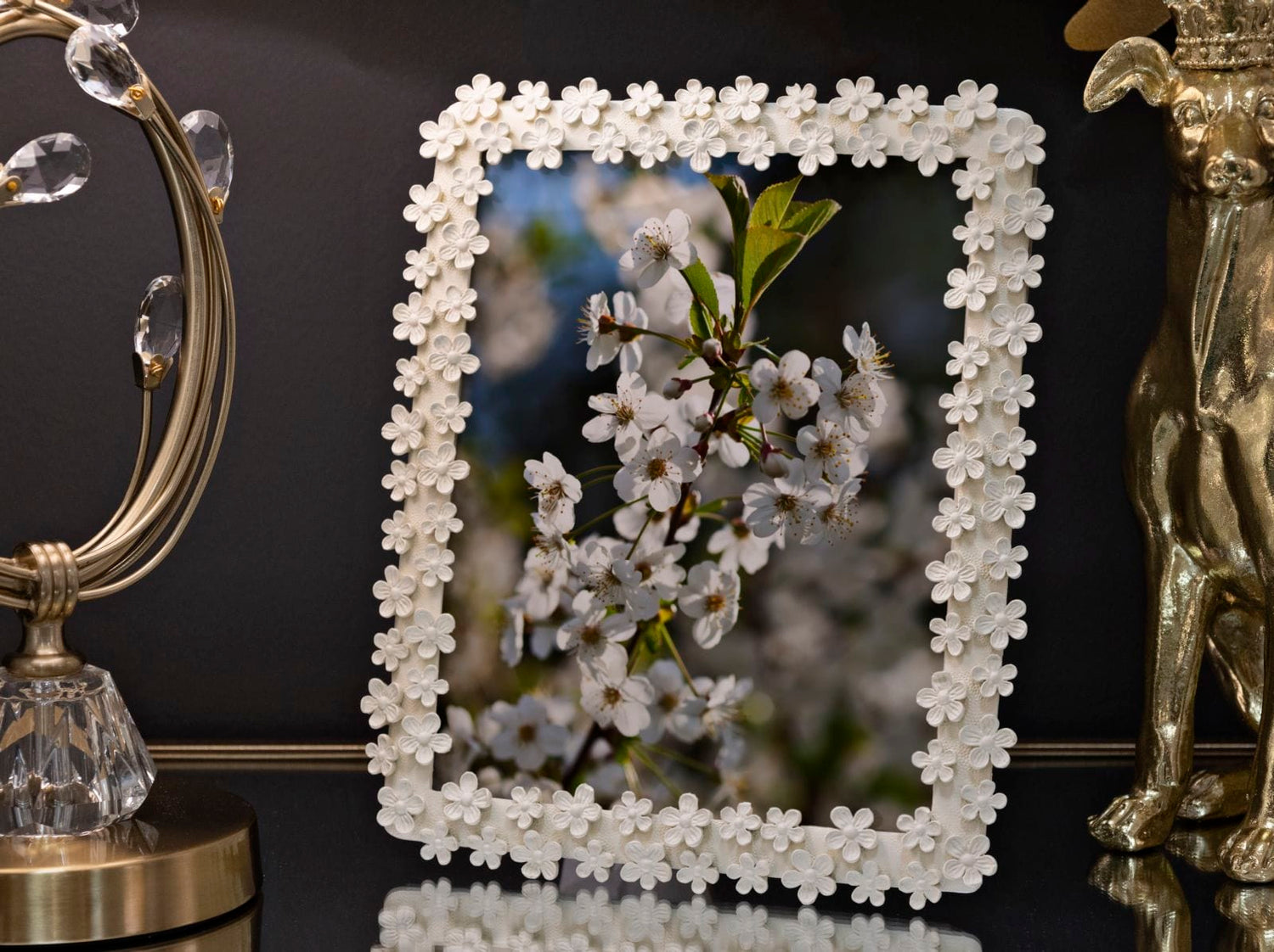 Mauro Ferretti PHOTOFRAME FILLY CM 25,5X2X30,5 (INSIDE PHOTO SIZE CM 20X25)