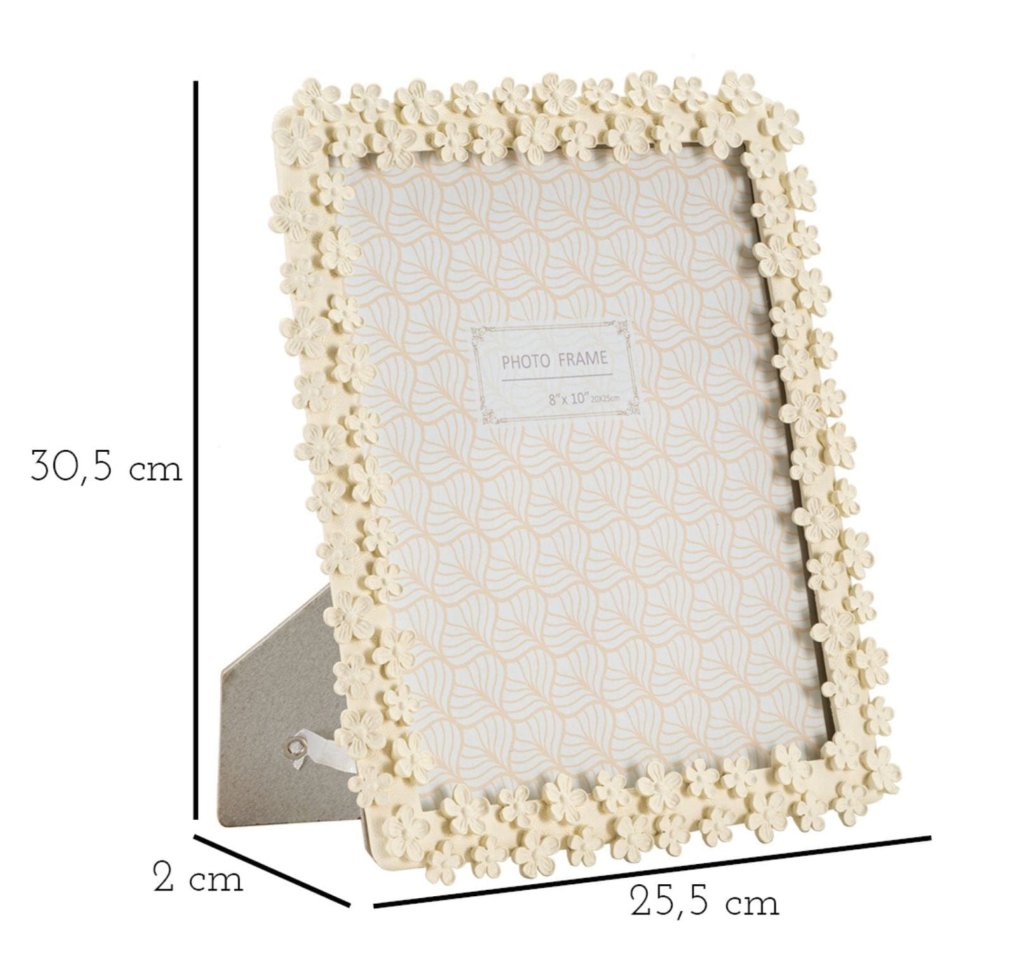 Mauro Ferretti PHOTOFRAME FILLY CM 25,5X2X30,5 (INSIDE PHOTO SIZE CM 20X25)