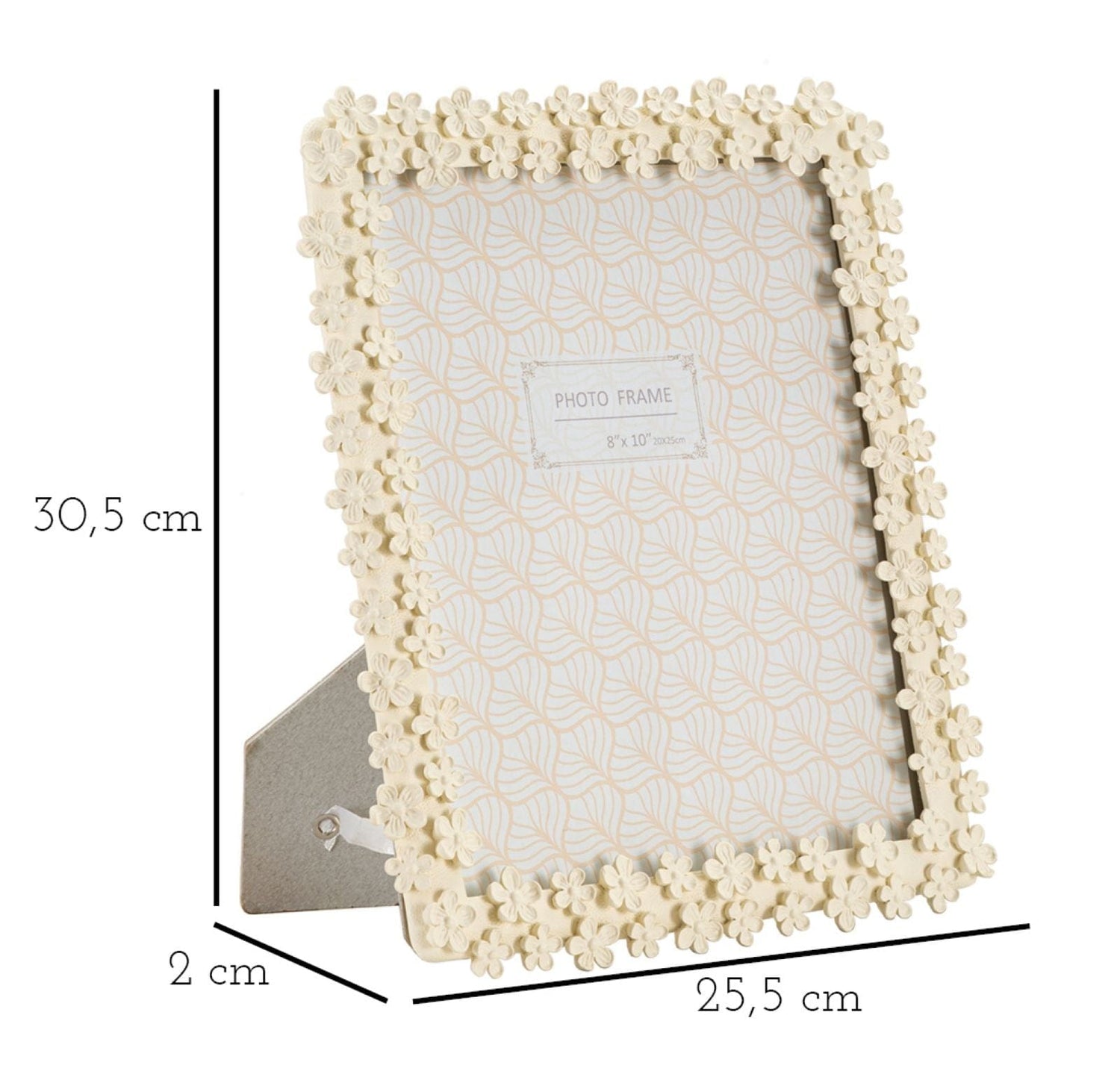 Mauro Ferretti PHOTOFRAME FILLY CM 25,5X2X30,5 (INSIDE PHOTO SIZE CM 20X25)